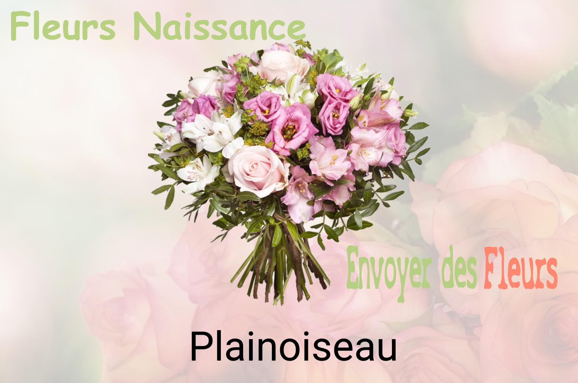 Bouquet de fleurs de naissance livré à Plainoiseau